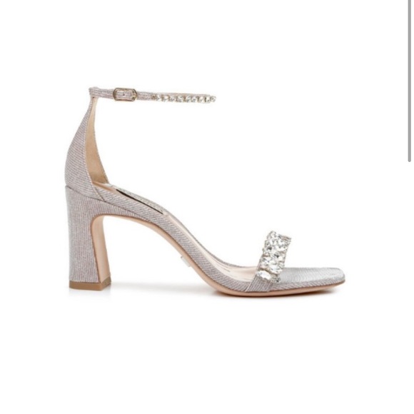 Badgley Mischka Women's Harriet Heeled Rose Sandal 7 - Picture 3 of 11